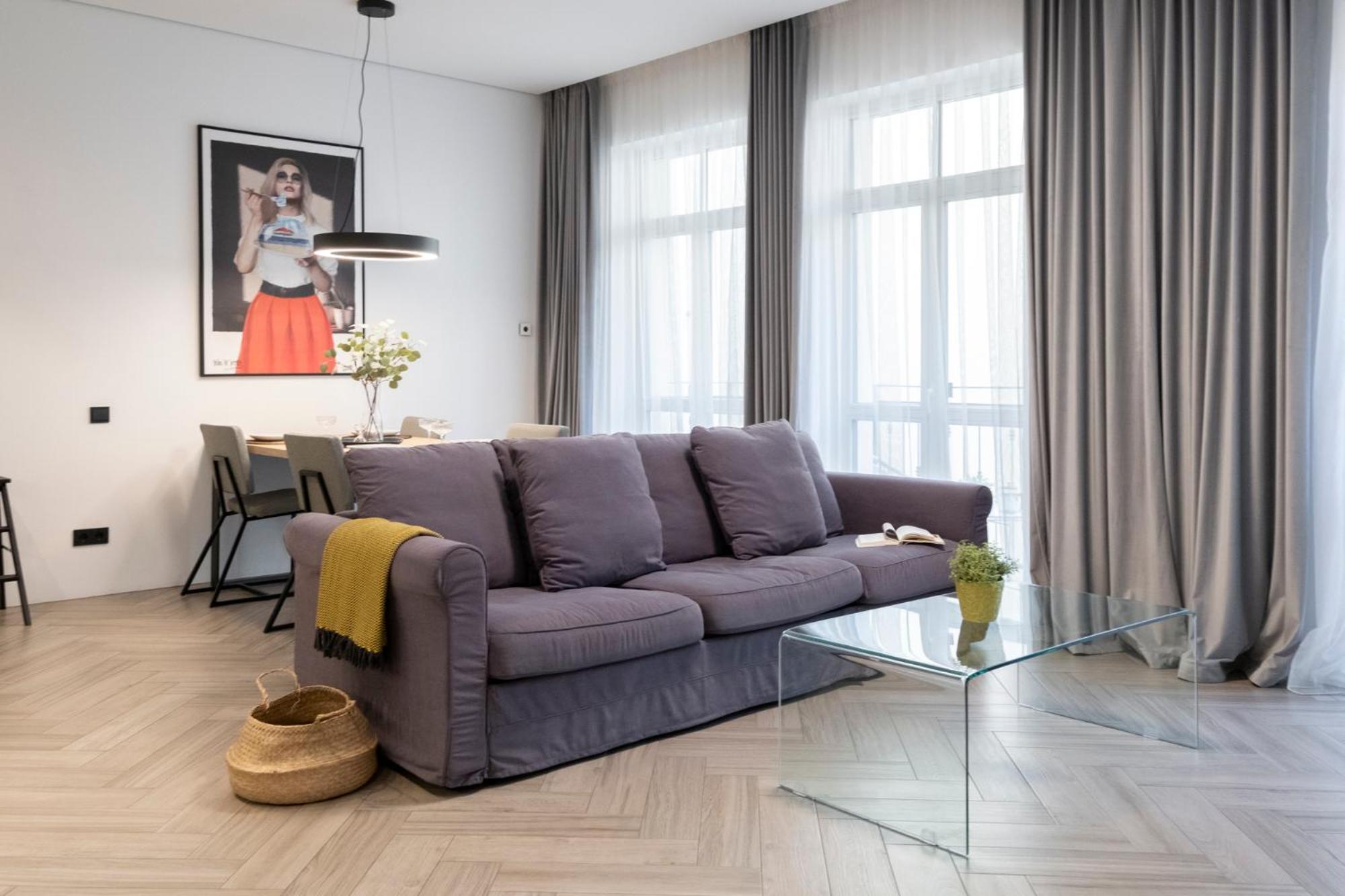 Cohost I Oldtown 60M2 Apt W-Garage Parking, Balcony & Self Check-In ヴィリニュス エクステリア 写真