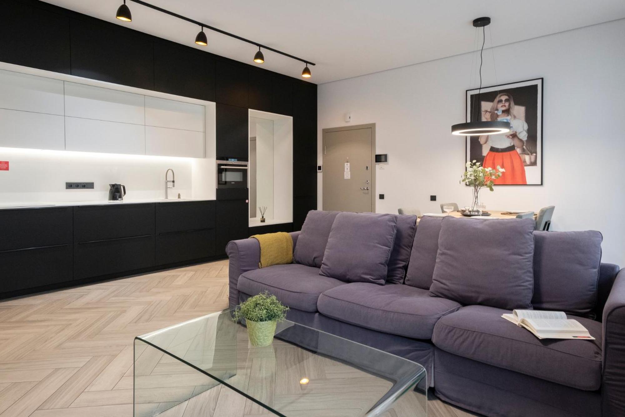 Cohost I Oldtown 60M2 Apt W-Garage Parking, Balcony & Self Check-In ヴィリニュス エクステリア 写真