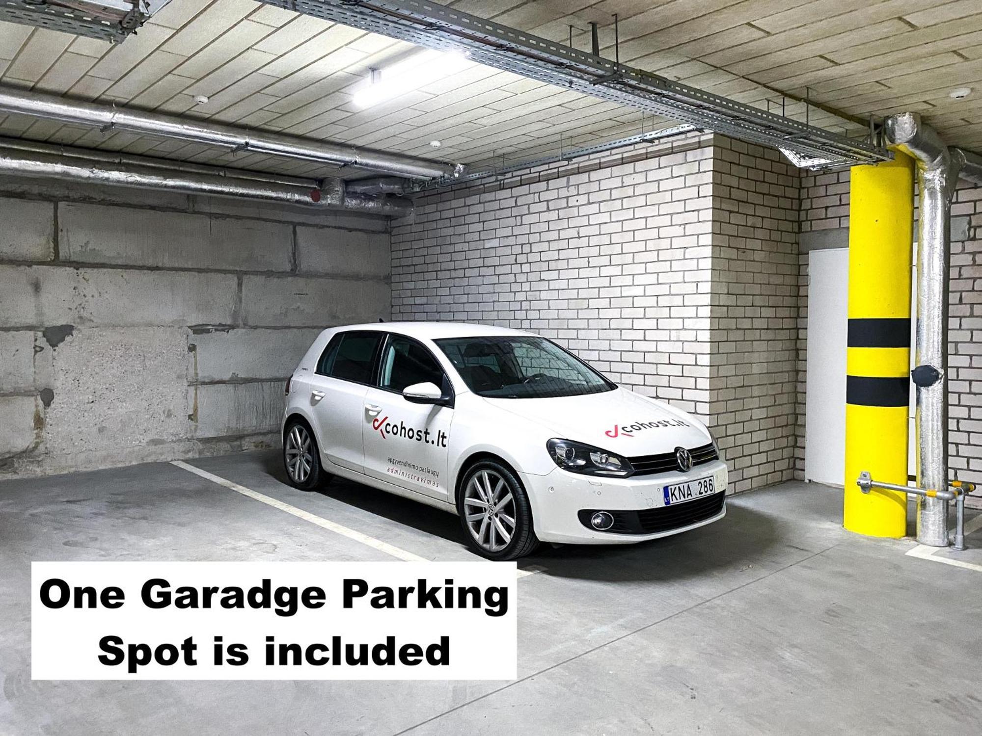 Cohost I Oldtown 60M2 Apt W-Garage Parking, Balcony & Self Check-In ヴィリニュス エクステリア 写真
